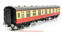 7P-001-301U Dapol Lionheart BR MK1 Corridor Composite CK Coach in BR Crimson & Cream livery - unnumbered